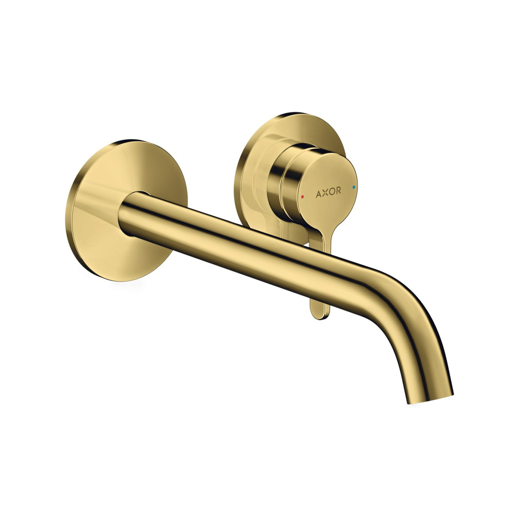 hansgrohe Fertigmontageset Axor One UP-EHM, m HG, Ausl. 220mm, pol. gol opt