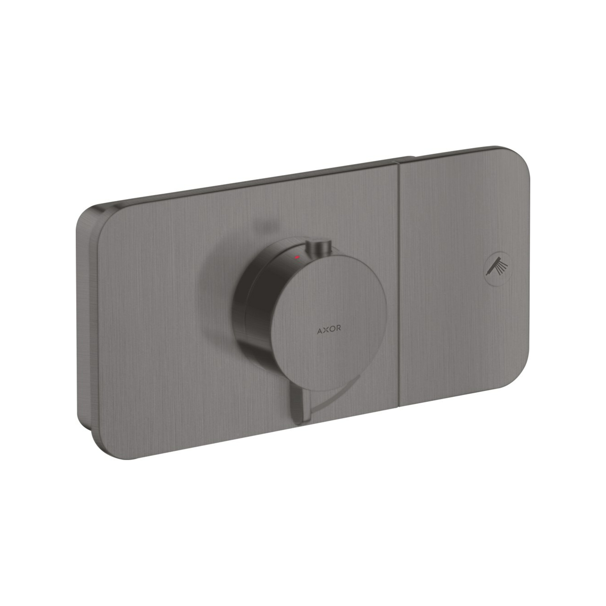 hansgrohe Fertigmontageset Axor One UP-Thermostat., 1 Verbr., brush. bla vc
