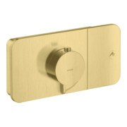 hansgrohe Fertigmontageset Axor One UP-Thermostat., 1 Verbr., brushed brass