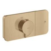 hansgrohe Fertigmontageset Axor One UP-Thermostat., 1 Verbr., brushed bronze