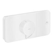 hansgrohe Fertigmontageset Axor One UP-Thermostat., 1 Verbraucher, mattweiß