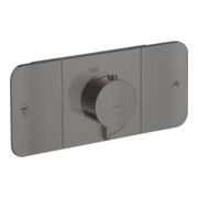 hansgrohe Fertigmontageset Axor One UP-Thermostat., 2 Verbr., brush. bla vc