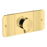 hansgrohe Fertigmontageset Axor One UP-Thermostat., 2 Verbr., pol. gol optic