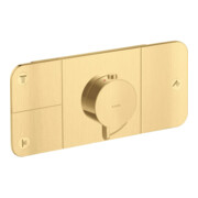 hansgrohe Fertigmontageset Axor One UP-Thermostat., 3 Verbr., brush. gol opt