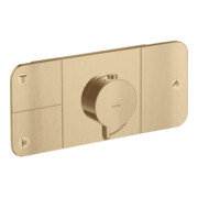 hansgrohe Fertigmontageset Axor One UP-Thermostat., 3 Verbr., brushed bronze
