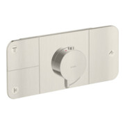 hansgrohe Fertigmontageset Axor One UP-Thermostat., 3 Verbr., Edelstahl-Optik
