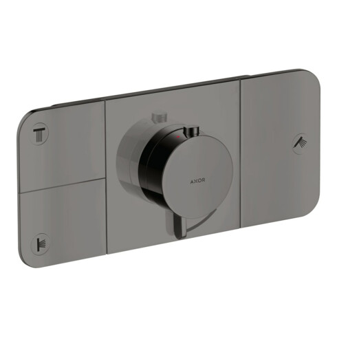 hansgrohe Fertigmontageset Axor One UP-Thermostat., 3 Verbr., pol. bla vc