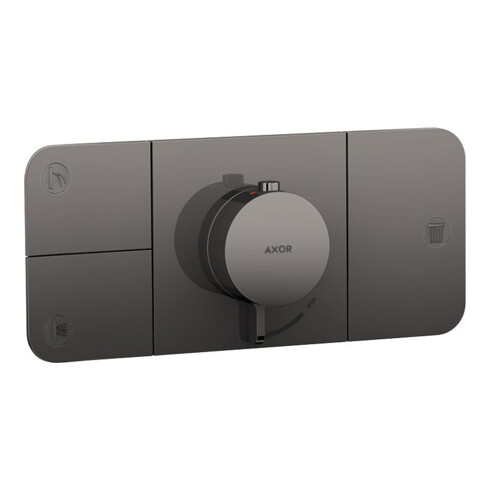 hansgrohe Fertigmontageset Axor One UP-Thermostat., 3 Verbr., pol. bla vc