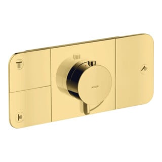 hansgrohe Fertigmontageset Axor One UP-Thermostat., 3 Verbr., pol. gol optic