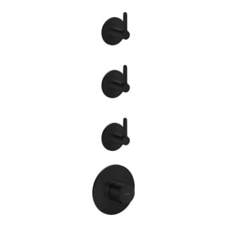 hansgrohe Fertigmontageset Axor One UP-Thermostat 3 Verbraucher matt-schwarz