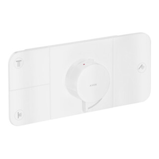 hansgrohe Fertigmontageset Axor One UP-Thermostat., 3 Verbraucher, mattweiß