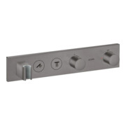 hansgrohe Fertigmontageset Axor Select UP-Thermostat., 2 Verbr., brush. bla vc