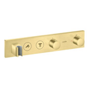 hansgrohe Fertigmontageset Axor Select UP-Thermostat., 2 Verbr., brushed brass