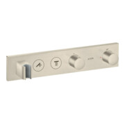 hansgrohe Fertigmontageset Axor Select UP-Thermostat., 2 Verbr., brushed nickel