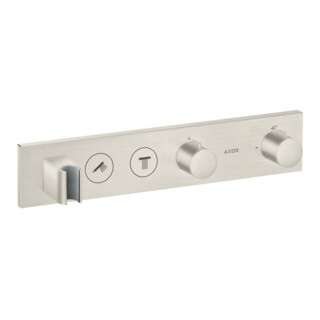 hansgrohe Fertigmontageset Axor Select UP-Thermostat., 2 Verbr., Edelstahl-Optik