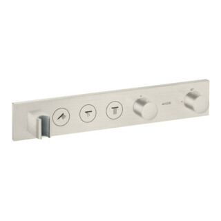 hansgrohe Fertigmontageset Axor Select UP-Thermostat., 3 Verbr., Edelstahl-Optik