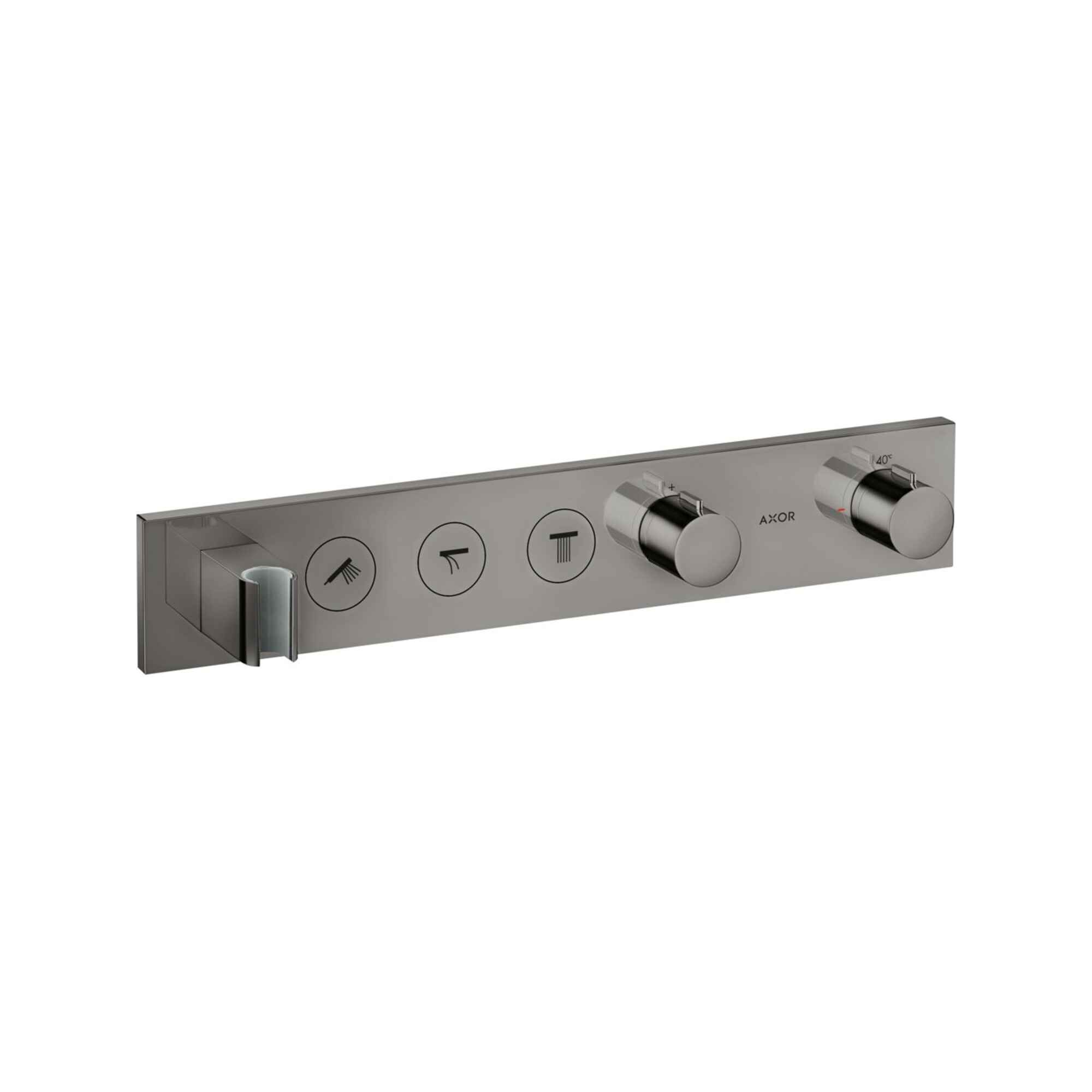 hansgrohe Fertigmontageset Axor Select UP-Thermostat., 3 Verbr., pol. bla vc