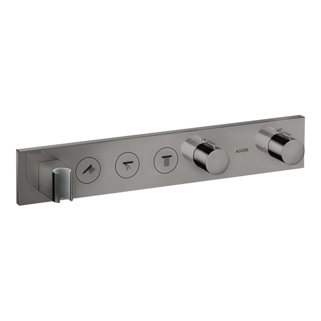hansgrohe Fertigmontageset Axor Select UP-Thermostat., 3 Verbr., pol. bla vc