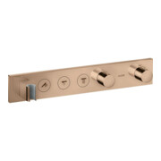 hansgrohe Fertigmontageset Axor Select UP-Thermostat., 3 Verbr., pol. red gold