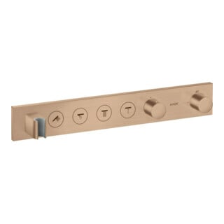 hansgrohe Fertigmontageset Axor Select UP-Thermostat., 4 Verbr., brush. r gold