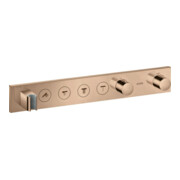 hansgrohe Fertigmontageset Axor Select UP-Thermostat., 4 Verbr., pol. red gold