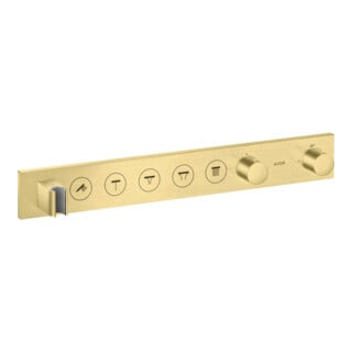 hansgrohe Fertigmontageset Axor Select UP-Thermostat., 5 Verbr., brushed brass