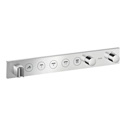 hansgrohe Fertigmontageset Axor Select UP-Thermostatmodul, 5 Verbraucher, chrom