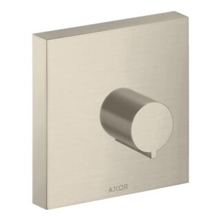 hansgrohe Fertigmontageset Axor Starck UP-Absperrventil, eckig, brushed nickel