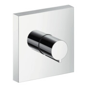 hansgrohe Fertigmontageset Axor Starck UP-Absperrventil, eckig, chrom