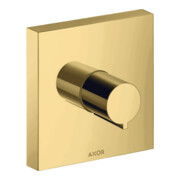 hansgrohe Fertigmontageset Axor Starck UP-Absperrvtl., eck., pol. gold optic