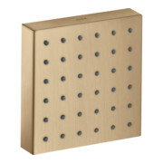 hansgrohe Fertigmontageset Axor Starck UP-Brausemod, 120x120mm, brushed bronze