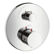 hansgrohe Fertigmontageset Axor Starck UP-Thermostat, mit Absperrventil, chrom