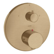 hansgrohe Fertigmontageset Axor Starck UP-THM, m Ab- + Um-V, brush. bron