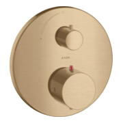 hansgrohe Fertigmontageset Axor Starck UP-THM, m Absperrventil, brushed bronze