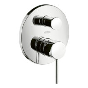 hansgrohe Fertigmontageset Axor Starck UP-WA.-EHM, m Pin-Griff, Edelstahl-Optik