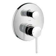 hansgrohe Fertigmontageset Axor Starck UP-Wannen-Einhebelmischer, m Hebel, pol. bla chrome