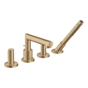 hansgrohe Fertigmontageset Axor Uno 4-L-BW-Rand-Arm., m Zerogr, brush. bron