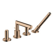 hansgrohe Fertigmontageset Axor Uno 4-L-BW-Rand-Arm., m Zerogr, pol. r gold