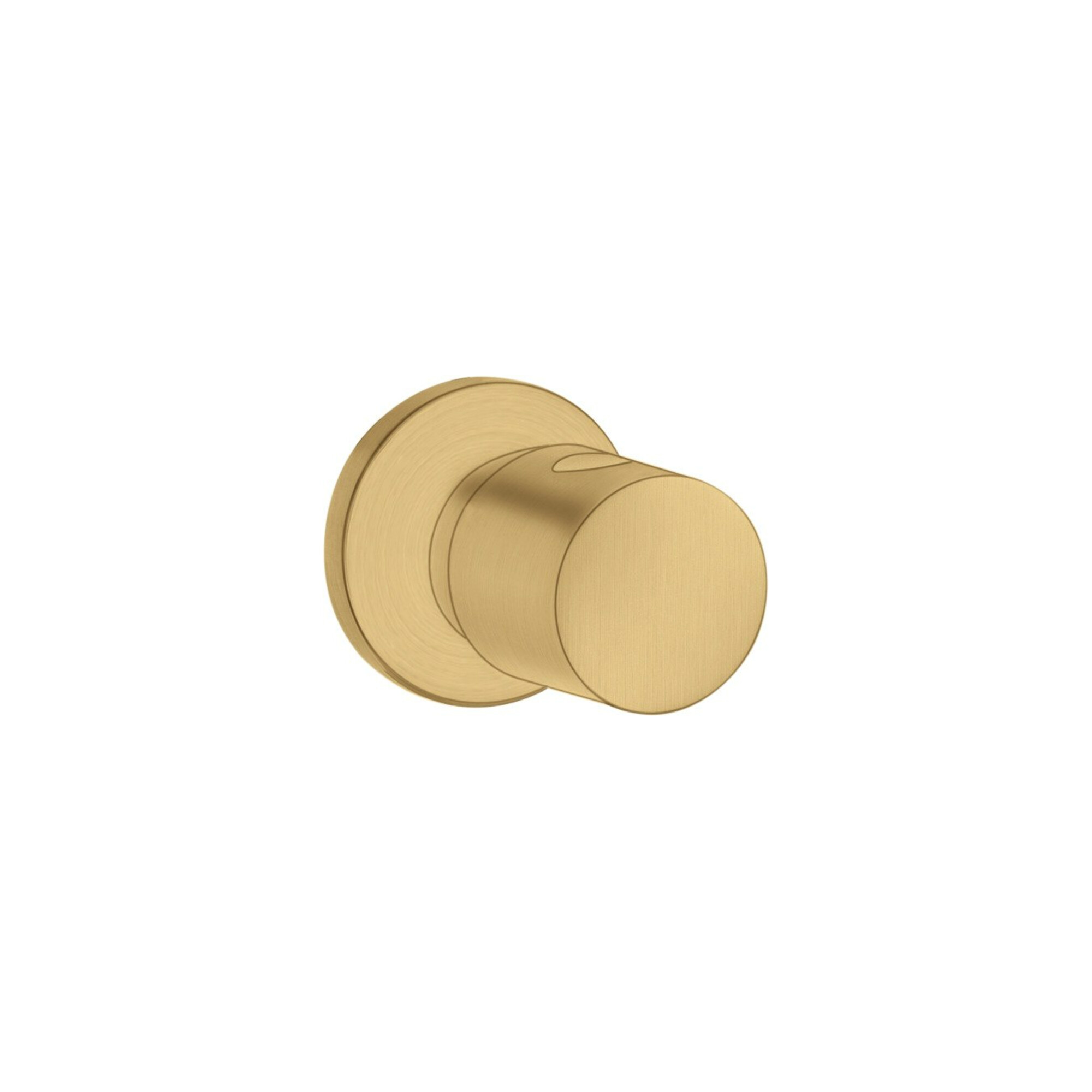 hansgrohe Fertigmontageset Axor Uno UP-Absperrventil, brushed gold optic