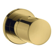 hansgrohe Fertigmontageset Axor Uno UP-Absperrventil, polished gold optic