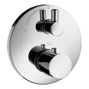 hansgrohe Fertigmontageset Axor Uno UP-Thermostat, mit Absperrventil, chrom