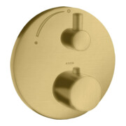 hansgrohe Fertigmontageset Axor Uno UP-THM, m Absperrventil, brush. gold optic