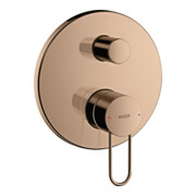 hansgrohe Fertigmontageset Axor Uno UP-Wannen-Einhebelmischer, m Bü-G, polished red gold
