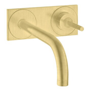 hansgrohe Fertigmontageset Axor Uno UP-Waschtisch-Einhebelmischer, Pin-Griff, Pl, A 165mm, b br