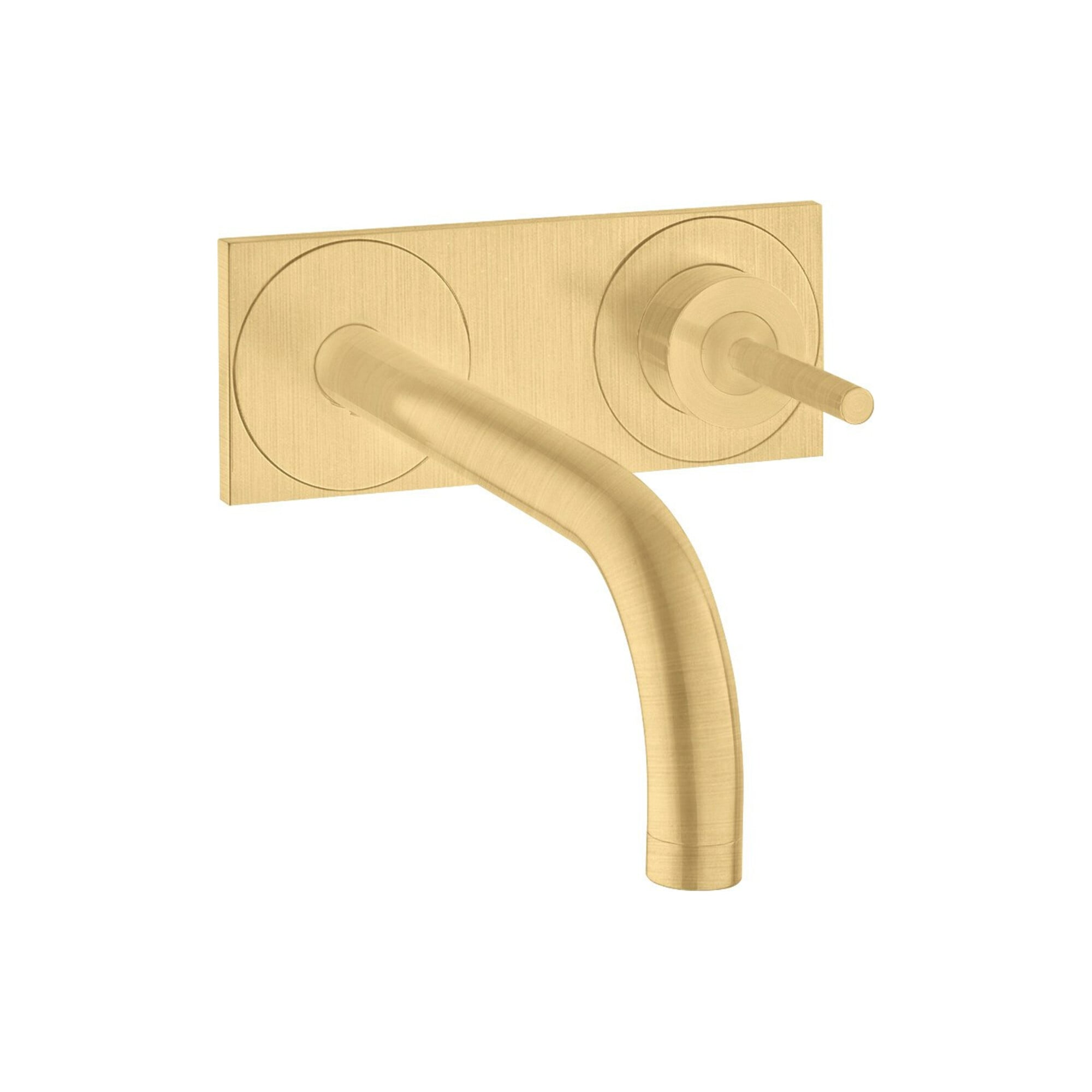 hansgrohe Fertigmontageset Axor Uno UP-Waschtisch-Einhebelmischer, Pin-Griff, Pl, A 165mm, b g o