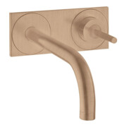 hansgrohe Fertigmontageset Axor Uno UP-Waschtisch-Einhebelmischer, Pin-Griff, Pl, A 165mm, b r g