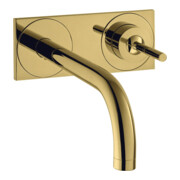 hansgrohe Fertigmontageset Axor Uno UP-Waschtisch-Einhebelmischer, Pin-Griff, Pl, A 225mm, po g