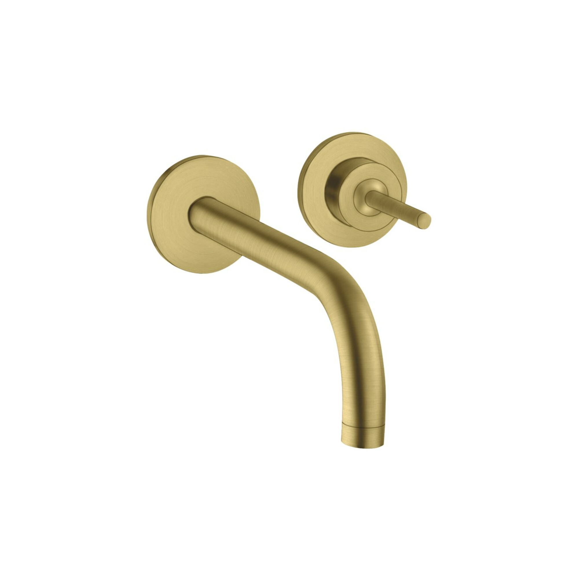 hansgrohe Fertigmontageset Axor Uno UP-Waschtisch-Einhebelmischer, Pin-Griff, Ros, A 165mm, b br