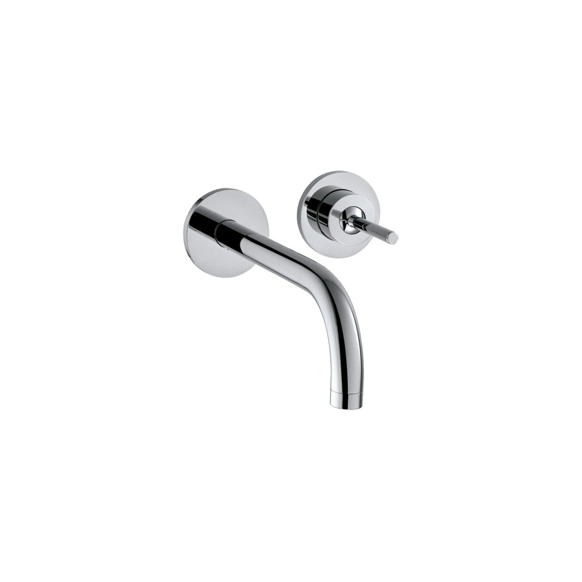 hansgrohe Fertigmontageset Axor Uno UP-Waschtisch-Einhebelmischer, Pin-Griff, Ros, A 165mm, b ni