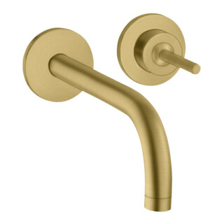 hansgrohe Fertigmontageset Axor Uno UP-Waschtisch-Einhebelmischer, Pin-Griff, Ros, A 225mm, b g
